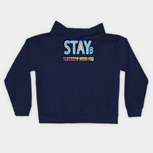 Tomorrow Needs You Mental Health Matters Kids Hoodie